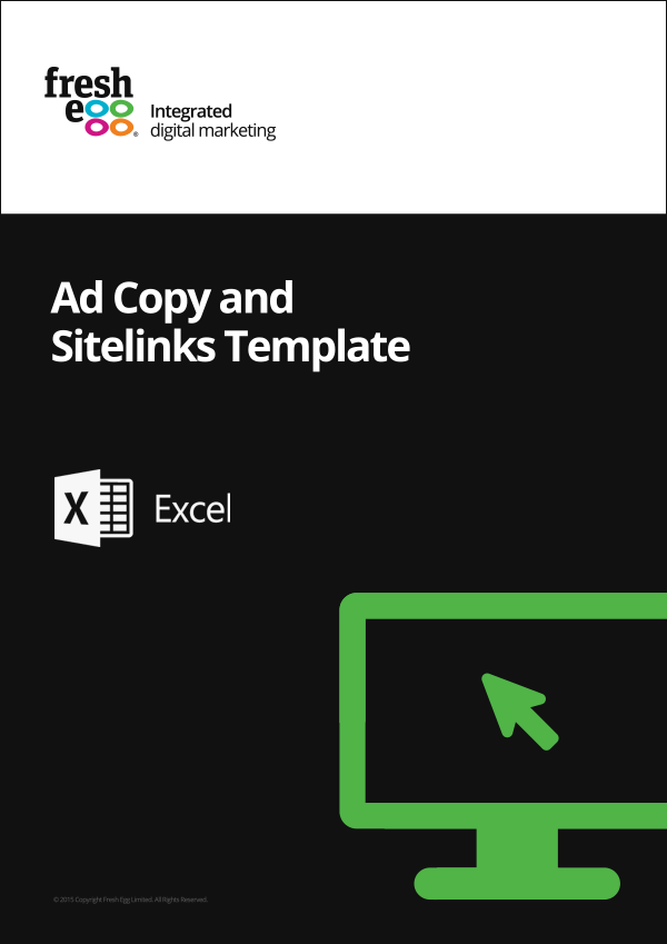 ad copy and sitelinks template ad copy template