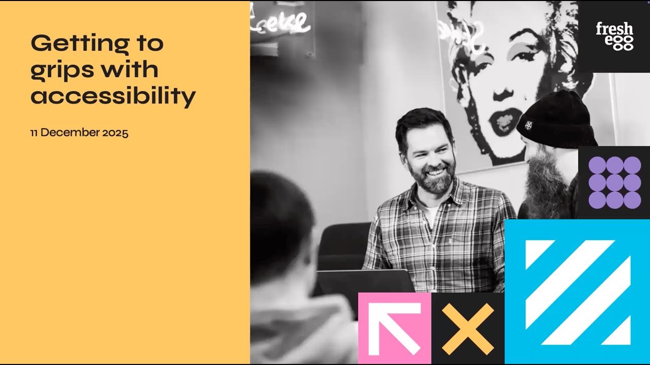 Getting to grips with accessibility
