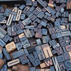 Letter stamping blocks