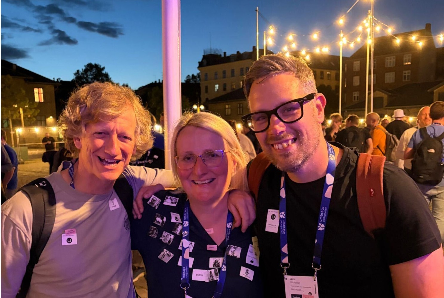 Rich, Jo and Ash at Codegarden