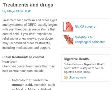 Top Results Now Link To Pages Offering Information On Available Treatments