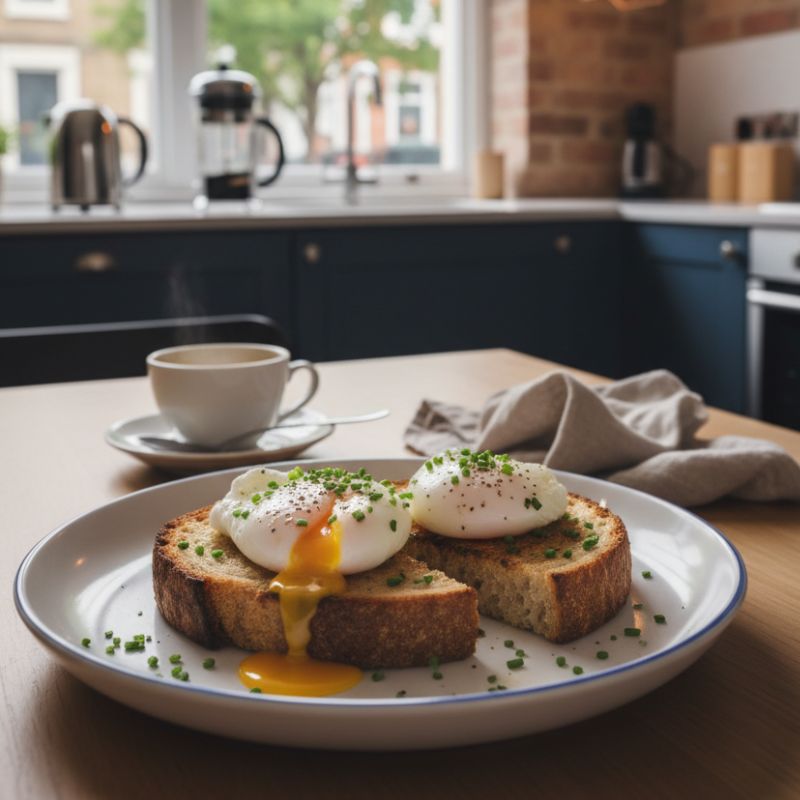 Poached Egg on Sourdough Toast