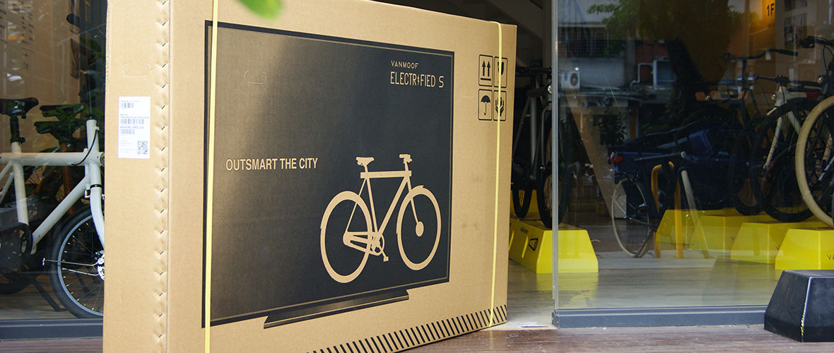 Vanmoof Bike Box Header