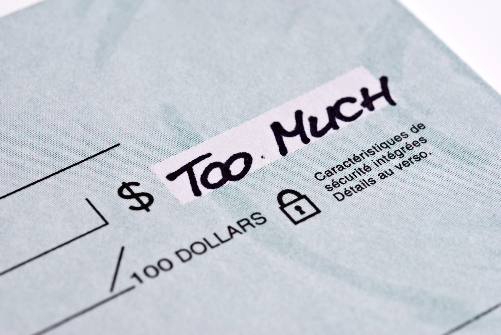 Perceived High Price