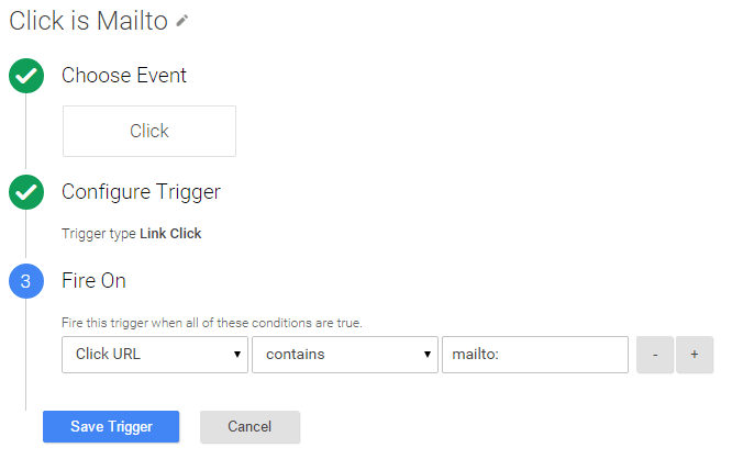 mailto trigger