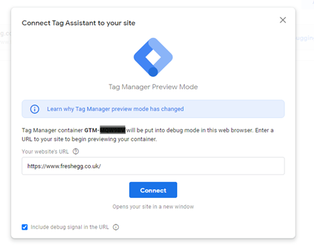 Preview And Test Tag
