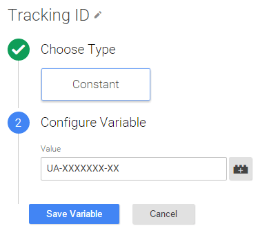tracking id variable
